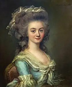 Portrait de femme 1782 - Johann Julius Heinsius