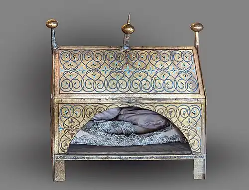Chasse reliquaire du XIIIe&nbsp;siècle