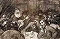 Le Lapin Agile (1905-1910), Fusain sur papier, Musée de Montmartre.
