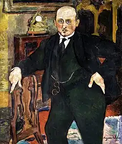 Portrait de Charles Wakefield-Mori (1922), huile sur toile, Paris, musée national d'Art moderne