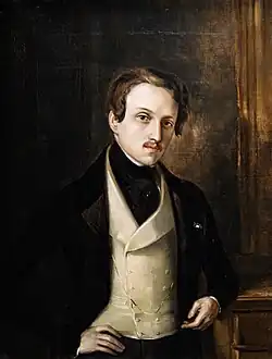 Autoportrait de Frederico de Madrazo y Kunz, 1840.
