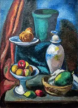Nature morte au compotier.