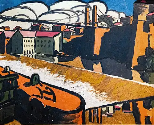 Le Tarn à Gaillac - Georges Gaudion (1910)