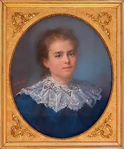 Portrait de Rose Caussé Gondrand  par Charles Escot