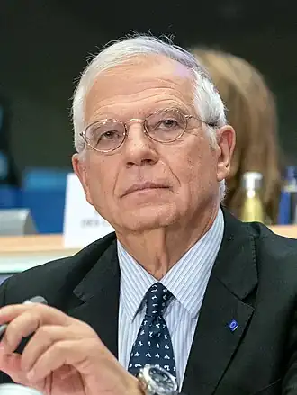Photographie officielle de Josep Borrell.