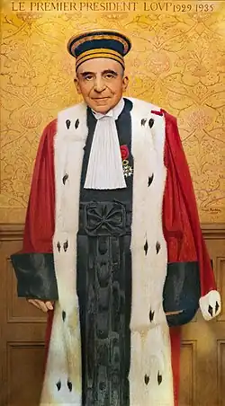 Portrait du Premier Président Loup Cour d'appel de Toulouse