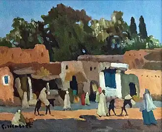 Une Place à Marrakech - Louis Morère