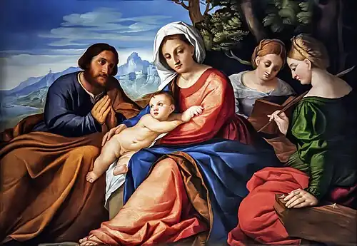 Conversation sacrée, vers 1520, Complexe Santa Caterina à Trévise.