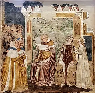 Histoires de Sainte Ursule - Les ambassadeurs anglais auprès du roi de Bretagne - Museo Civico, Trévise