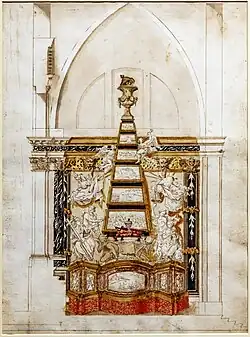 Second projet pour le monument funéraire du doge Francesco Morosini - Musée Correr.