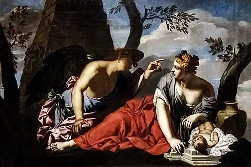 Agar et l'ange dans le désert - Pinacothèque Egidio-Martini Ca'Rezzonico Venise