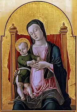 Vierge à l'Enfant par  Bartolomeo Vivarini