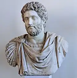 Portrait masculin inspiré des modèles de l'époque Antonine. IIe siècle après J.-C.