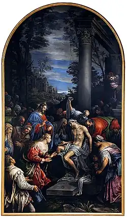 La résurrection de Lazare, Galeries de l'Académie de Venise