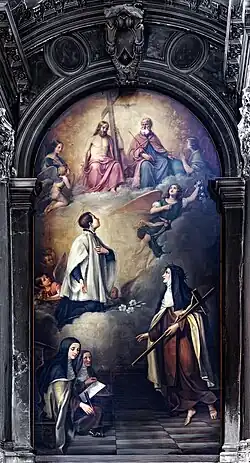 Marie-Madeleine de Pazzi par Bernardino Prudenti Santa Maria dei Carmini
