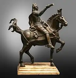 Statuette équestre en bronze - Musée Correr