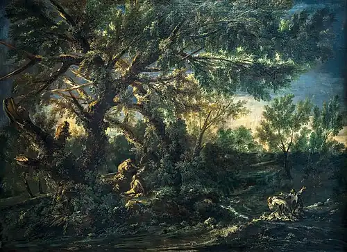 La grande forêt, (1705-1706), Galeries de l'Académie de Venise