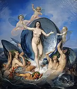 Vénus née de la mer 1830, Pinacothèque Egidio-Martini