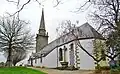 Église paroissiale Saint-Gérand, vue extérieure d'ensemble.