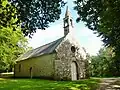 Chapelle Sainte-Anne du Scorff : vue extérieure d'ensemble.