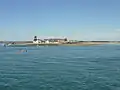 L'Île-Tudy vue du port de Loctudy 1 (au premier plan, l'estuaire de la rivière de Pont-l'Abbé).