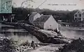 Loctudy : l'ancien moulin à marée du Suler (Pen ar Veur) vers 1930 (carte postale).