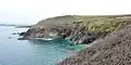 Falaises entre la pointe de Beg an Ty Garde et la pointe de Tréfeuntec.