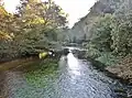 L'Isole entre Tréméven et Mellac près du Moulin Blanc : une rivière sauvage.
