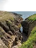 Quiberon : la "Côte Sauvage".