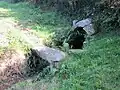 La fontaine.
