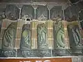 Guipavas : église paroissiale, six apôtres (têtes disparues).