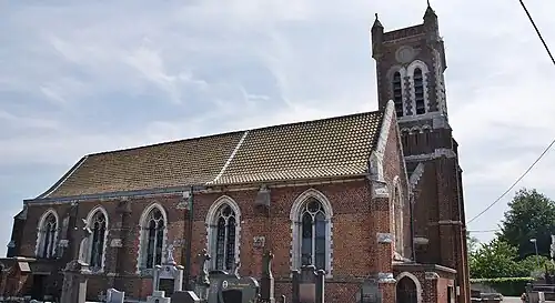 L'église Notre-Dame-de-l'Assomption.