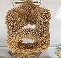 Couronne d'action de grâce de la moisson, église de Steinhilben, Bade-Wurtemberg, 2019.
