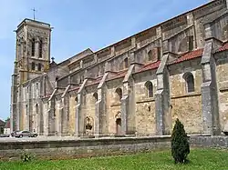 La basilique de Vézelay.