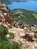 L'ascension  vers la tour
