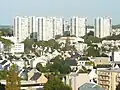 Brest : Kérinou et les tours de Kérédern Tréornou.
