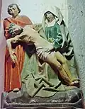 Chapelle Saint-Brieuc de Plonivel, pietà datant du XVIe&nbsp;siècle
