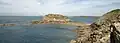 Le Conquet : le fort de l'Îlette dans la presqu'île de Kermorvan (fort de l'époque Napoléon III).