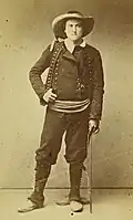 Portrait d'un homme de Pleyben vers 1870 (photographie de Joseph Villard).