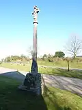 Saint-Sauveur (Finistère) : le calvaire près de la chapelle Saint-Yves à Penarquer.