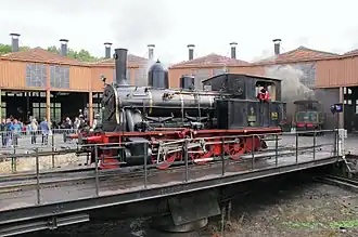 Tigerli no&nbsp;5 du Chemin de Fer Touristique Pontarlier-Vallorbe.