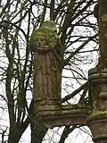 Calvaire de Saint-Trémeur : la statue de saint Trémeur.