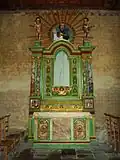 Le retable de la Vierge.