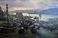 Léon Sonnier : Soir de pardon dans la Baie d'Audierne (fin XIXe&nbsp;siècle).