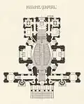 Plan de l'église.