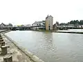 La Vilaine et le port de Guipry-Messac en 2016.