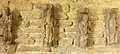Languivoa : maison du chapelain, 4 des statues d'apôtres du retable du maître-autel de la chapelle Saint-Philibert de Lanvern 3.