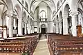 Église de Crédin : vue intérieure d'ensemble.