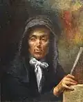 Pierre Dupuis (1833-1915) ː Portrait  de Bréhatine (1907, huile sur toile).