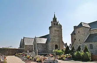 Vue du nord-ouest.